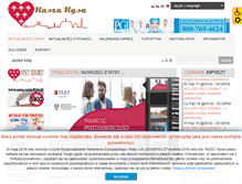 Tablet Screenshot of naszamuza.com